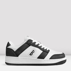 Bloch Tenisky KIX – White Black Leather