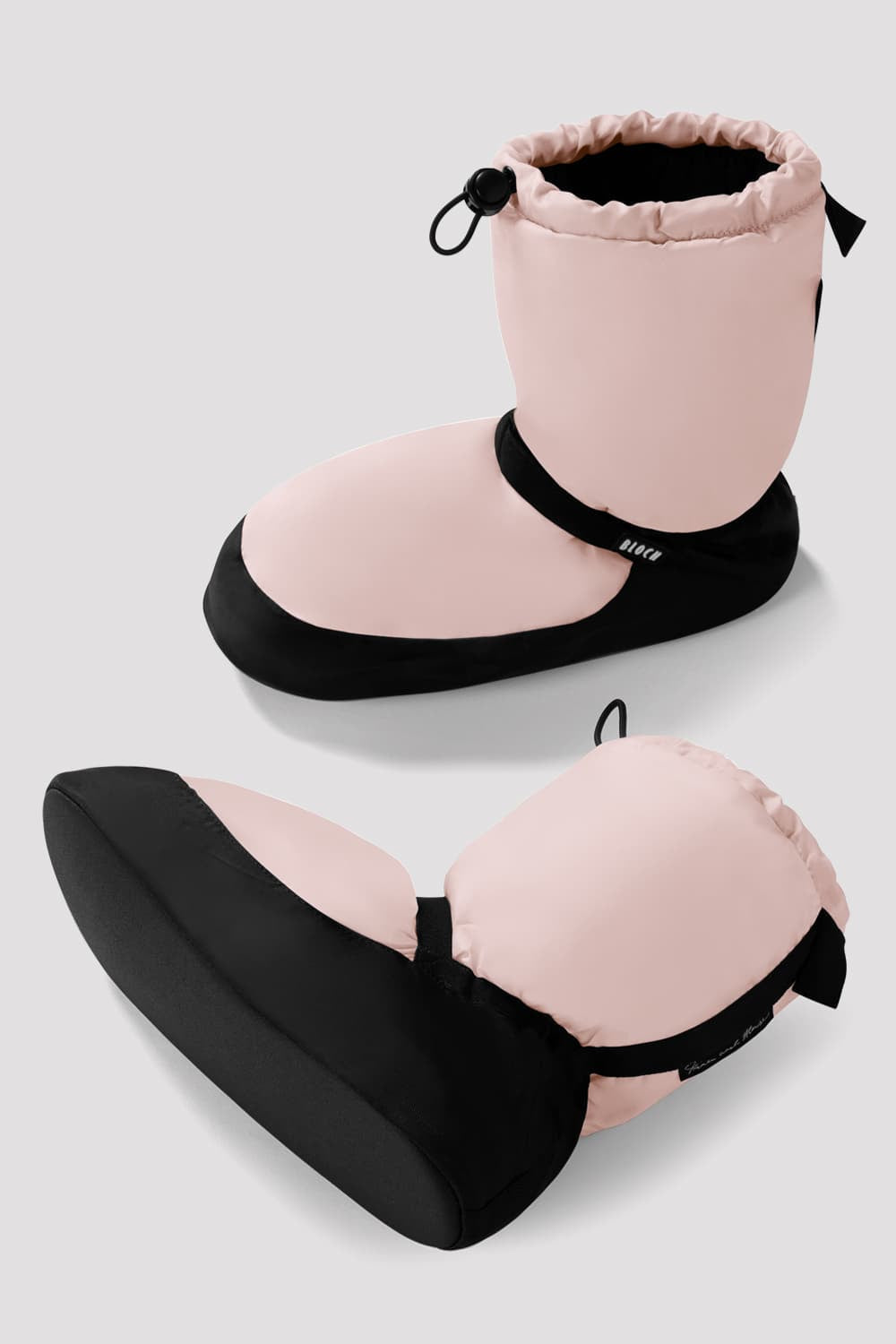 Bloch Booties – dospelé – Candy Pink Nylon